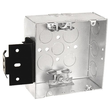 Southwire Electrical Box, 42 cu in, Junction Box Type, Steel, Square Shape 72171-MSBXW